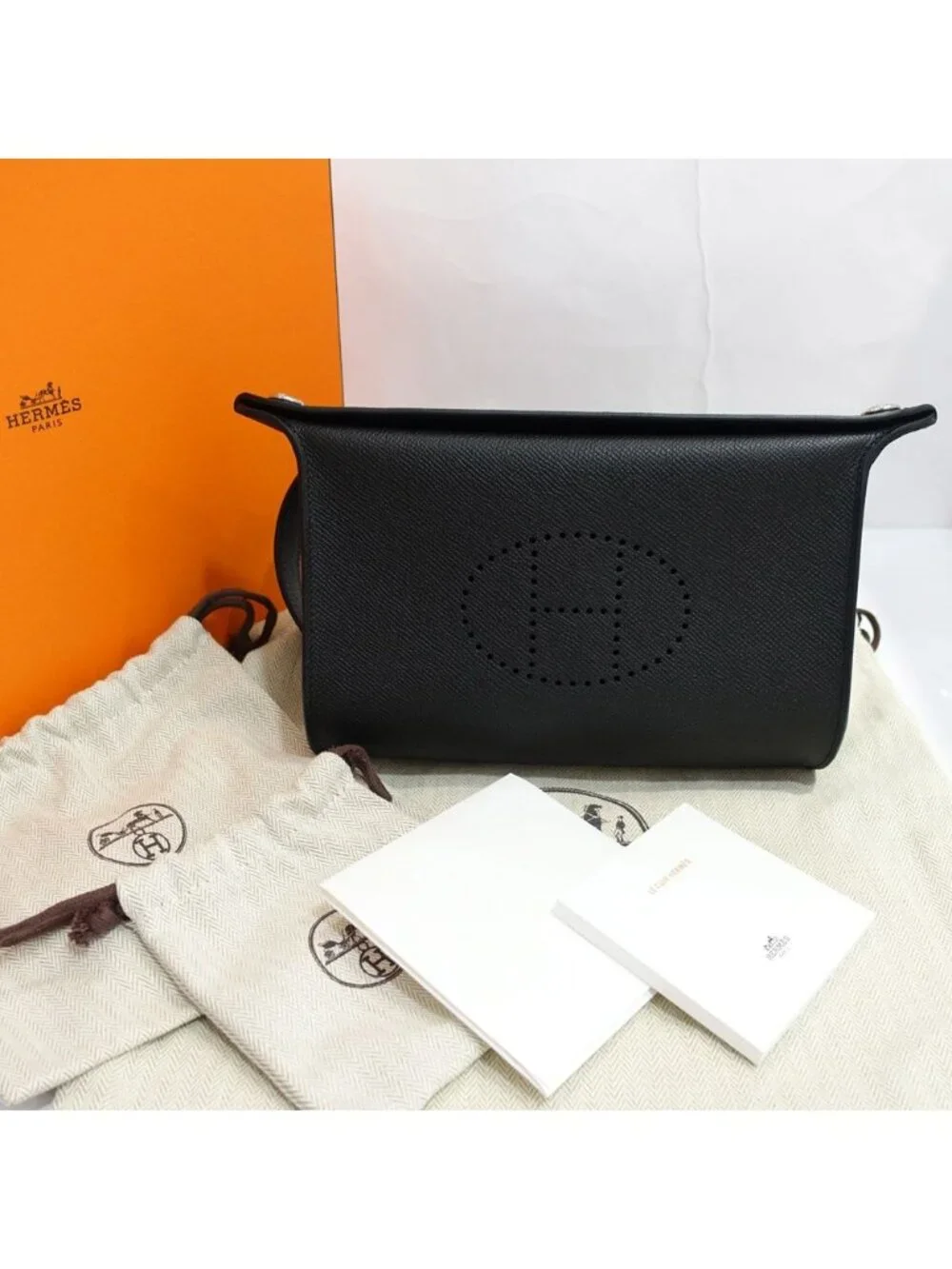 Hermes Vidopoche BK Veau Epsom Shoulder